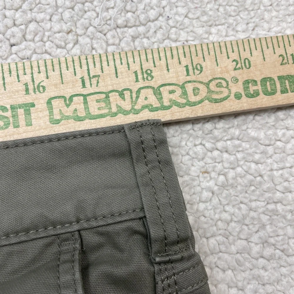 Colorado Clothing Pants Men 36x30 Olive Green Canvas Utility Straight Leg Pocket